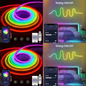 Photo - New Transform Your Space With Modern Lighting 5m Led Neon Rope Light