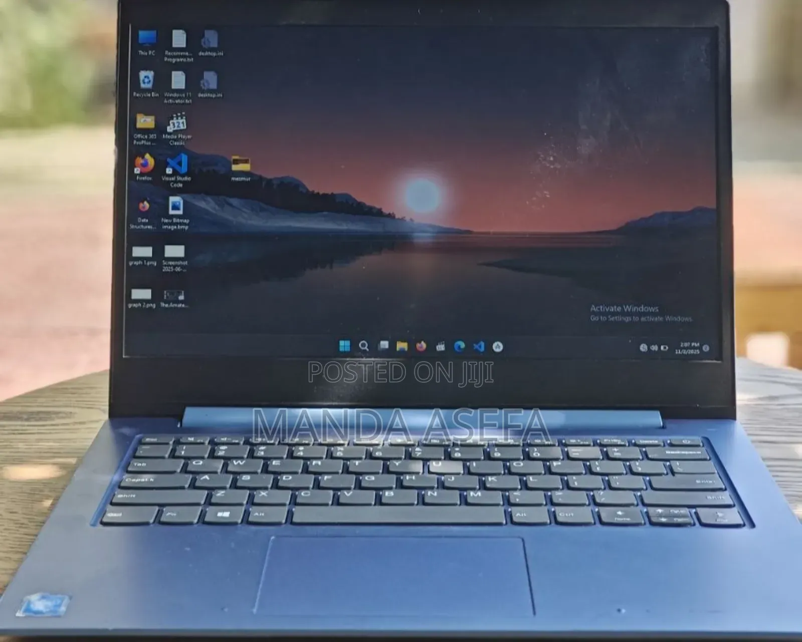 New Laptop Lenovo IdeaPad 1 4GB Intel Pentium SSD 60GB