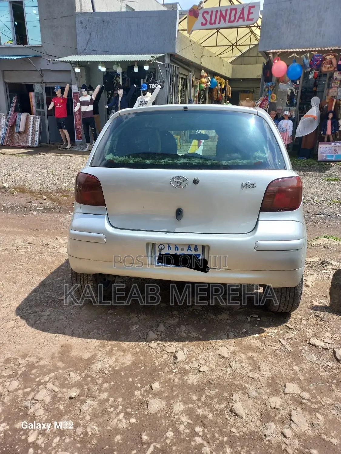 Toyota Vitz 1.0 FWD 5dr 2004 Silver
