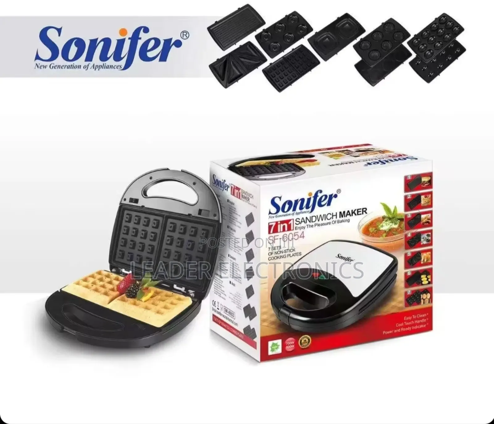 Sonifer 7in1multi Sandwich Maker