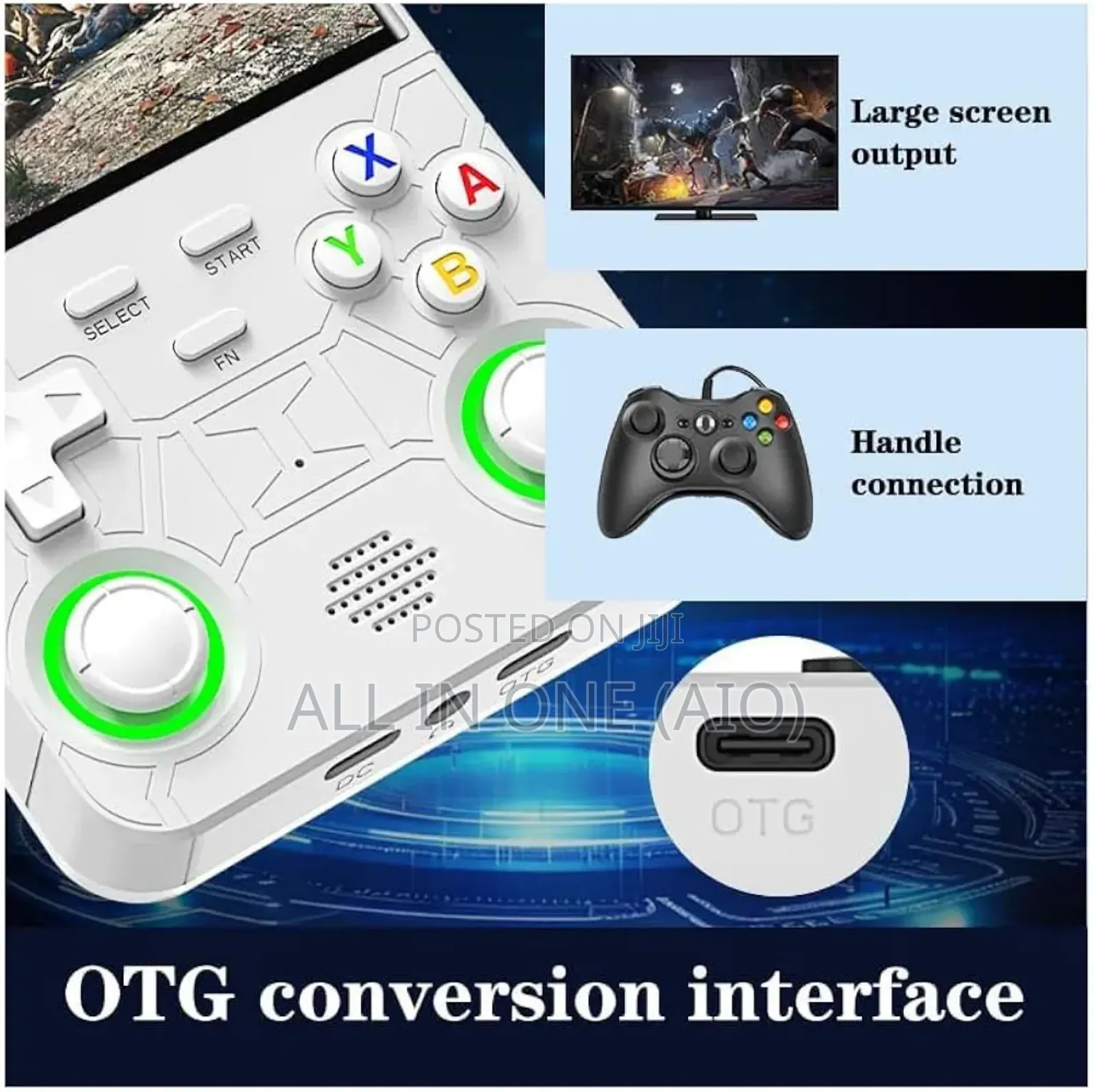 R36 Max Handheld Game Consol