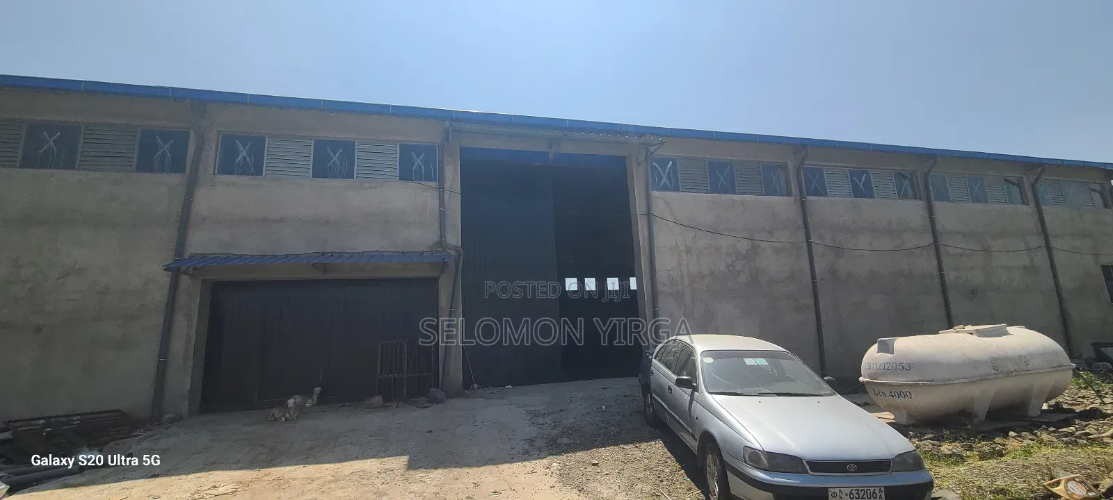 ለክራይ የቀረበ መጋዘን