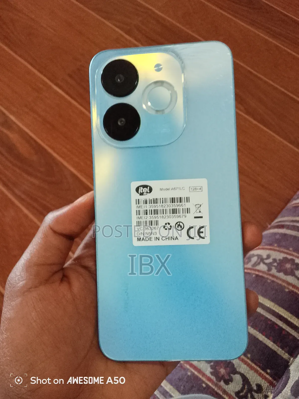 Itel A80 128 GB Blue