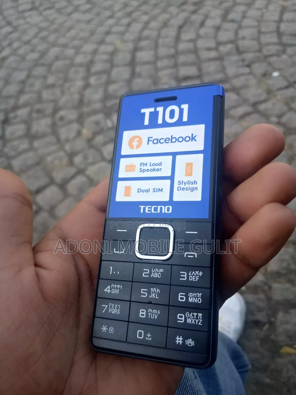 New Tecno T101 Black