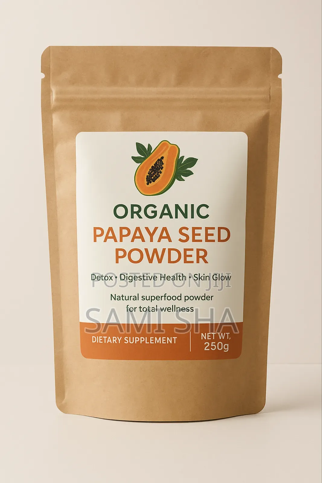 Organic Papaya Seed Powder – Detox, Beauty Energy Superfood