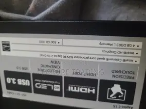 Laptop Acer Aspire ES1-511 4GB HDD 500GB