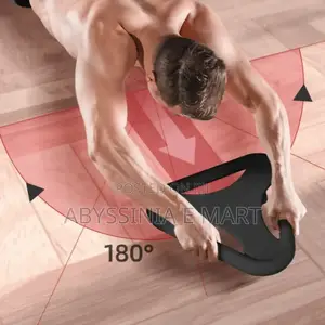 Three-Wheel Abdominal Exerciser