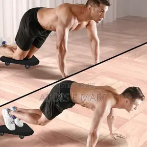 Three-Wheel Abdominal Exerciser