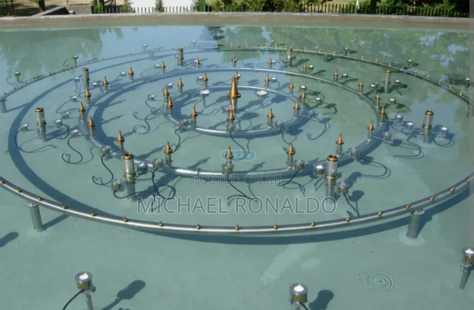 የፋውንቴን ውሀ መርጫ Fountain Circular Ring