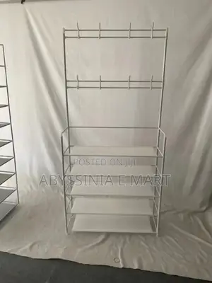 Multifunctional Shoe and Hat Rack