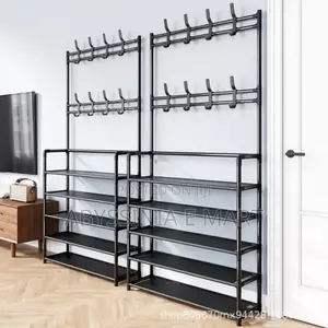 Multifunctional Shoe and Hat Rack