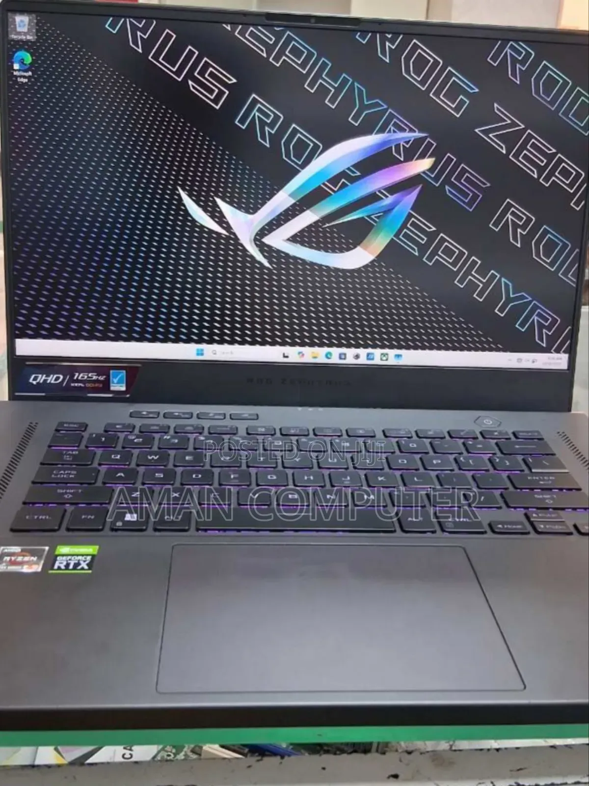 New Laptop Asus ROG Zephyrus G15 16GB AMD Ryzen 9 SSD 512GB