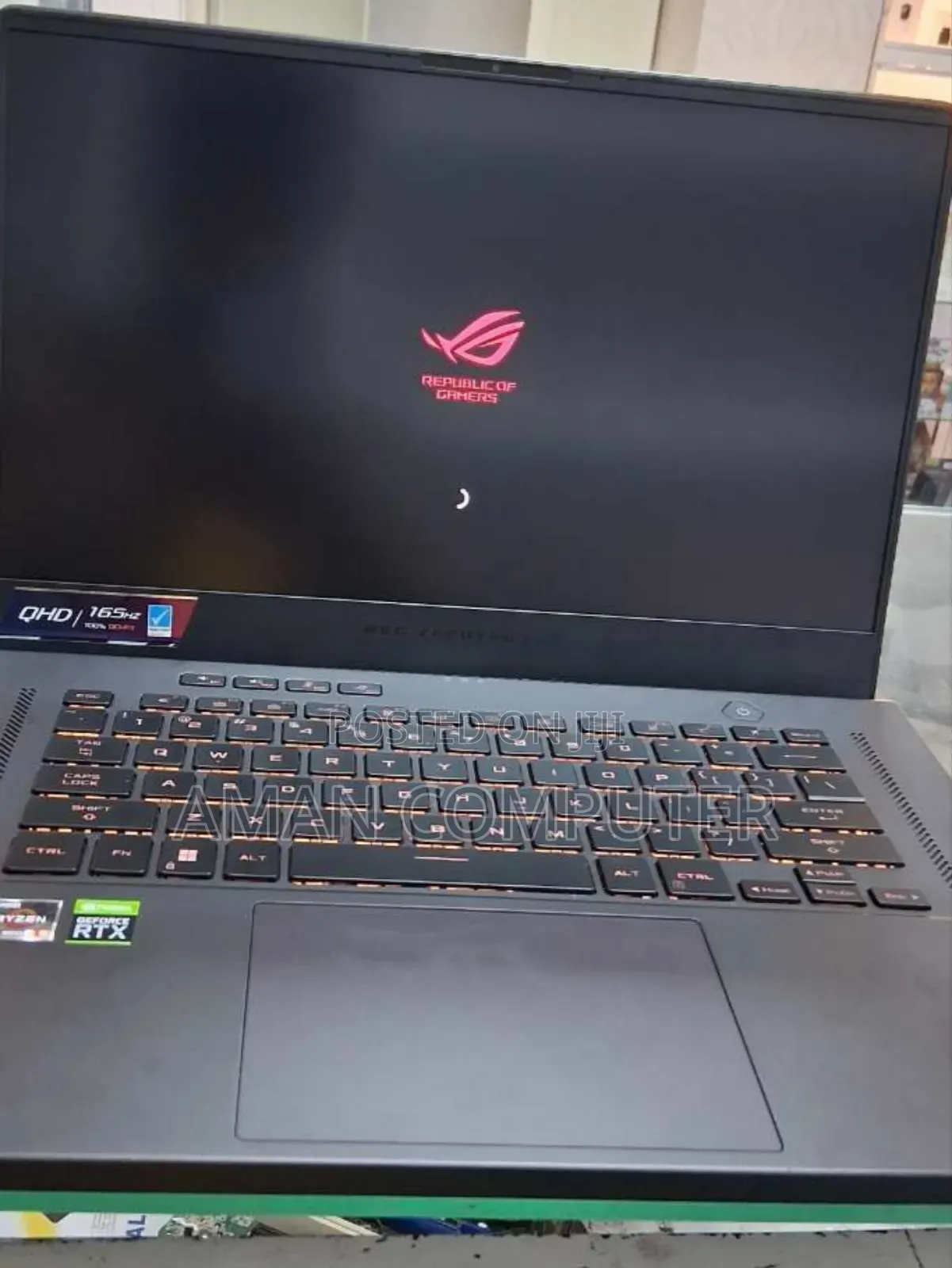 New Laptop Asus ROG Zephyrus G15 16GB AMD Ryzen 9 SSD 512GB