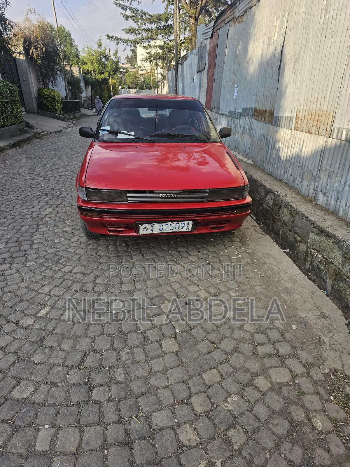 Toyota Corolla Hatchback 1990 Red