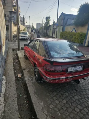 Toyota Corolla Hatchback 1990 Red