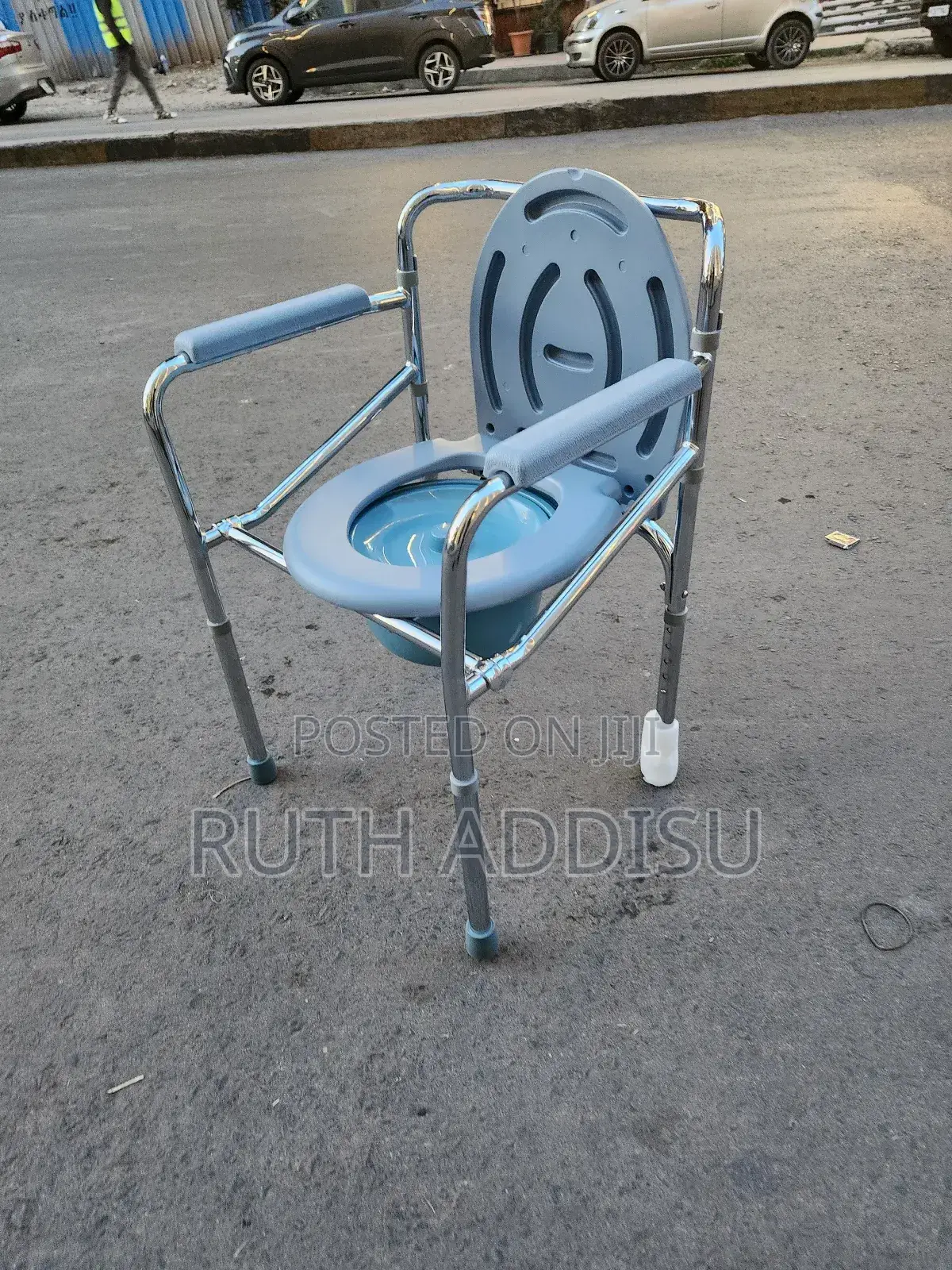 Commode Almunium Rust Free Medical Stool Chair痲不bed Side Chair Poty