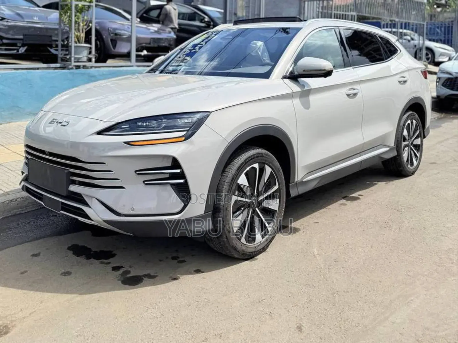 New BYD Song Plus 2025 Silver