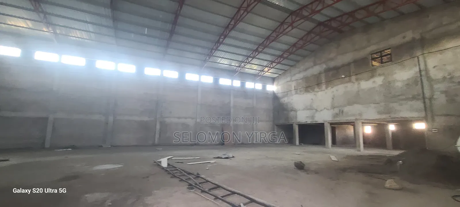 ለክራይ የቀረበ መጋዘን