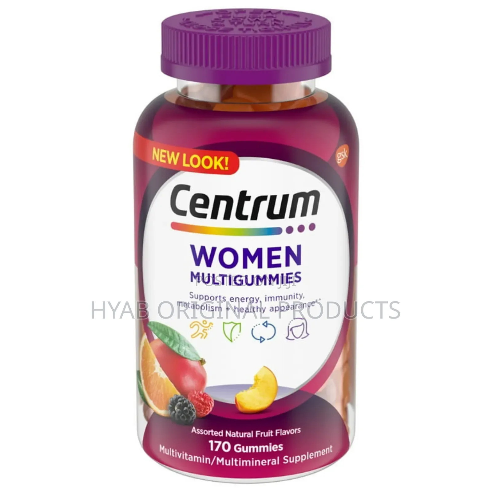Centrum Womens Multivitamin 170 Gummies