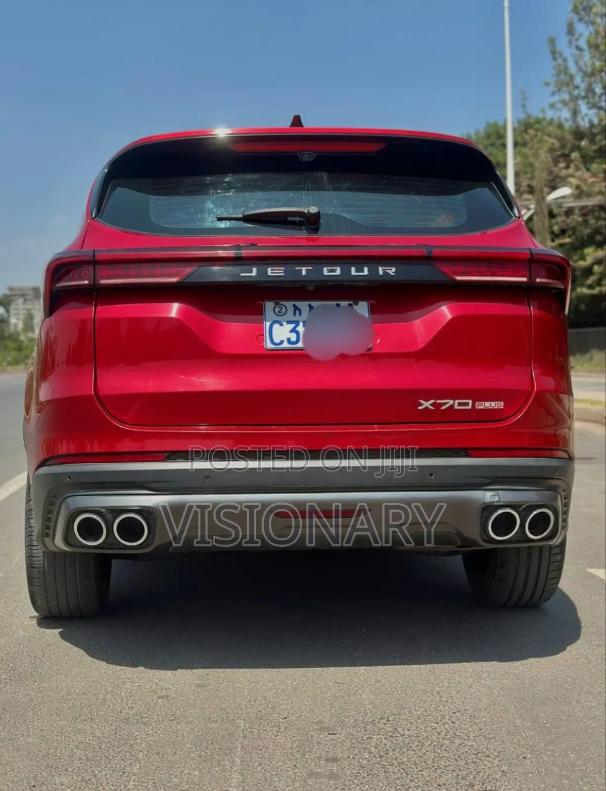 Jetour X70 Plus 2023 Red