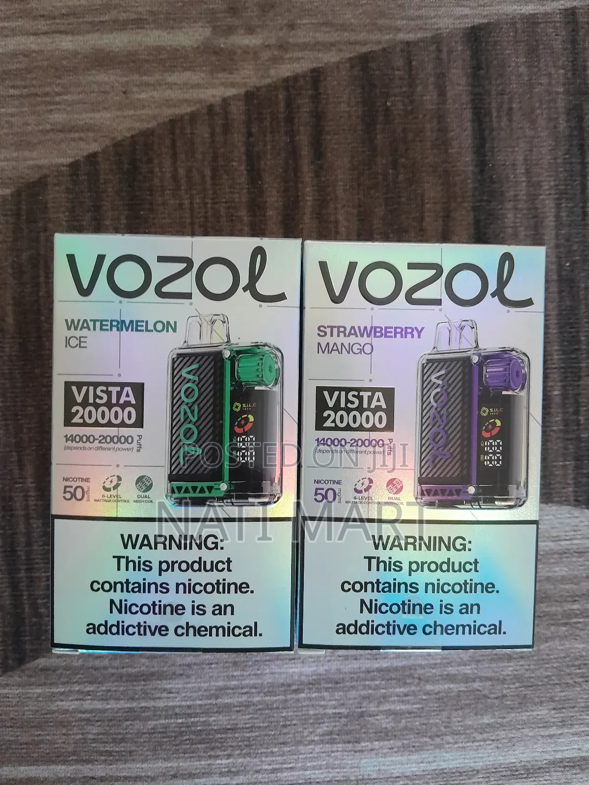 Peach Ice and Grape Ice 20,000 Puff