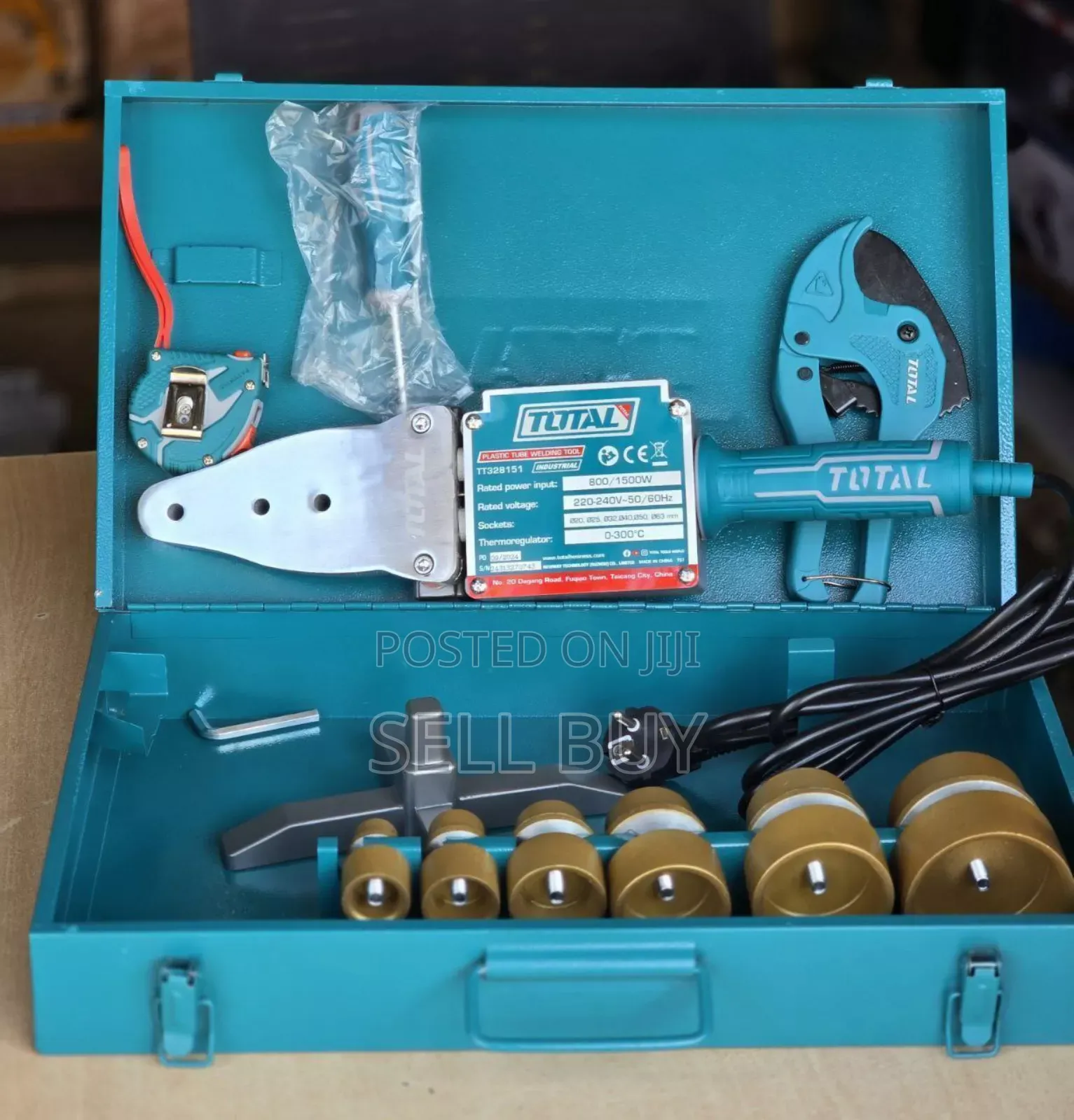 Total PPR Plastic Tube Welding Tool