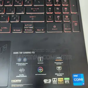New Laptop Asus TUF Dash F15 16GB Intel Core I7 SSD 512GB