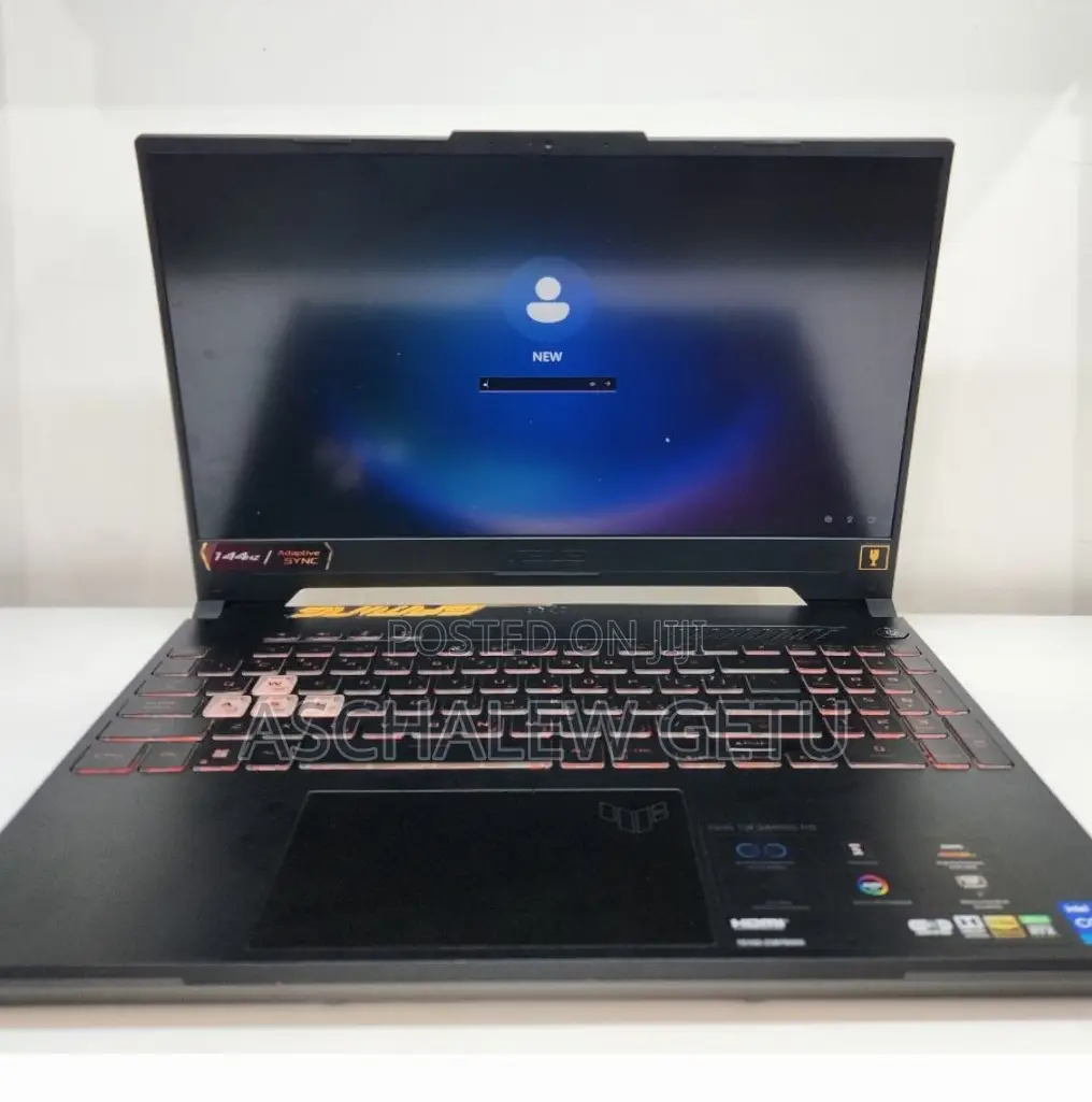 New Laptop Asus TUF Gaming A15 16GB Intel Core I7 SSD 512GB