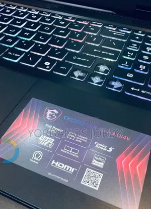 New Laptop MSI Crosshair 17 16GB Intel Core I7 SSD 1T