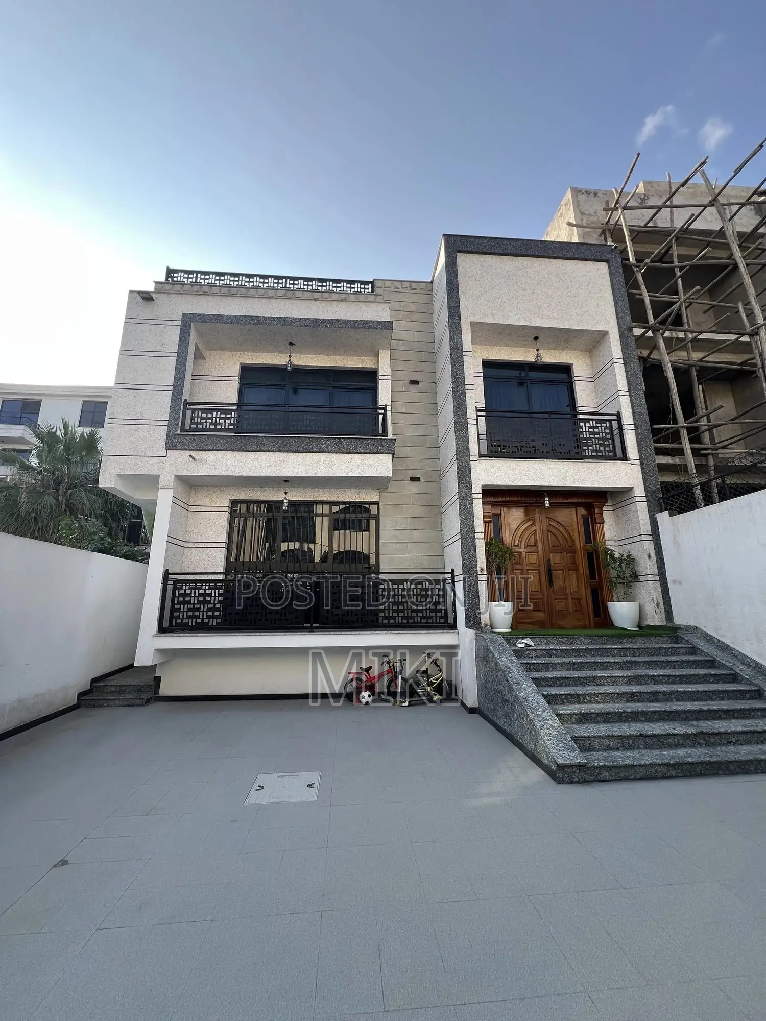 Furnished 9bdrm Townhouse/Terrace in Haile Garment, Nifas Silk-Lafto