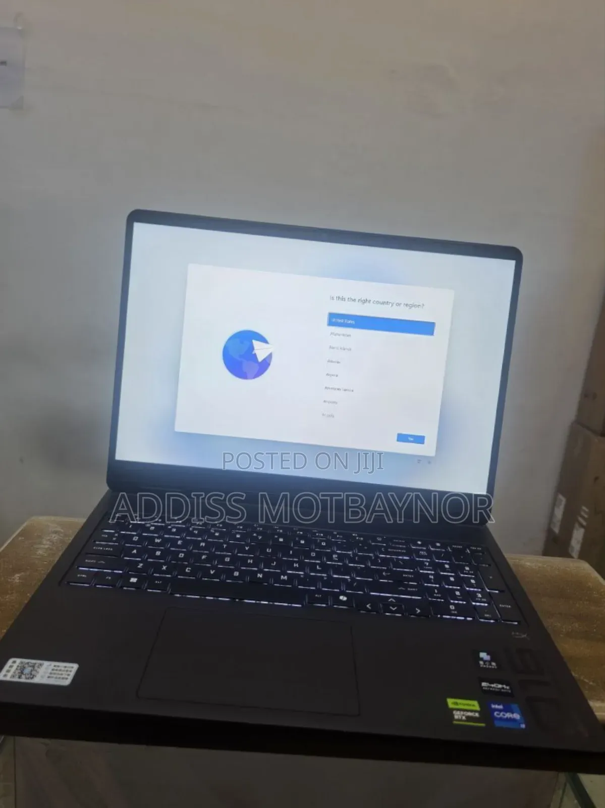 New Laptop HP Omen 16 16GB Intel Core I7 SSD 512GB