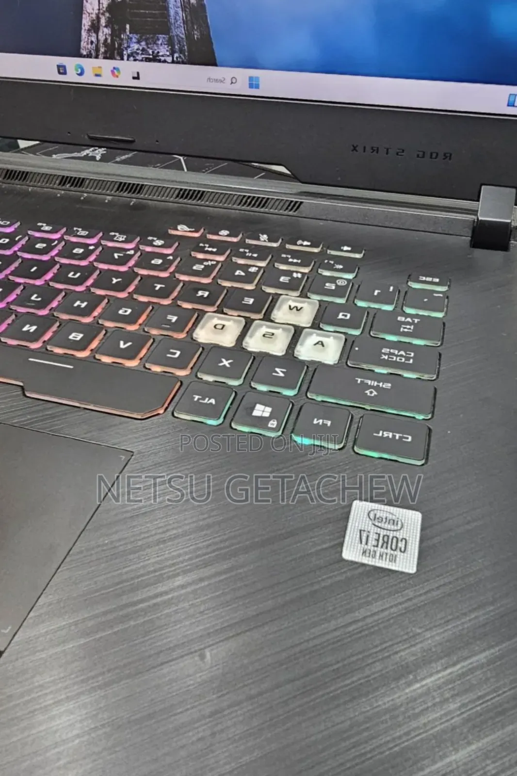 New Laptop Asus ROG Strix G17 24GB Intel Core i7 SSD 1T