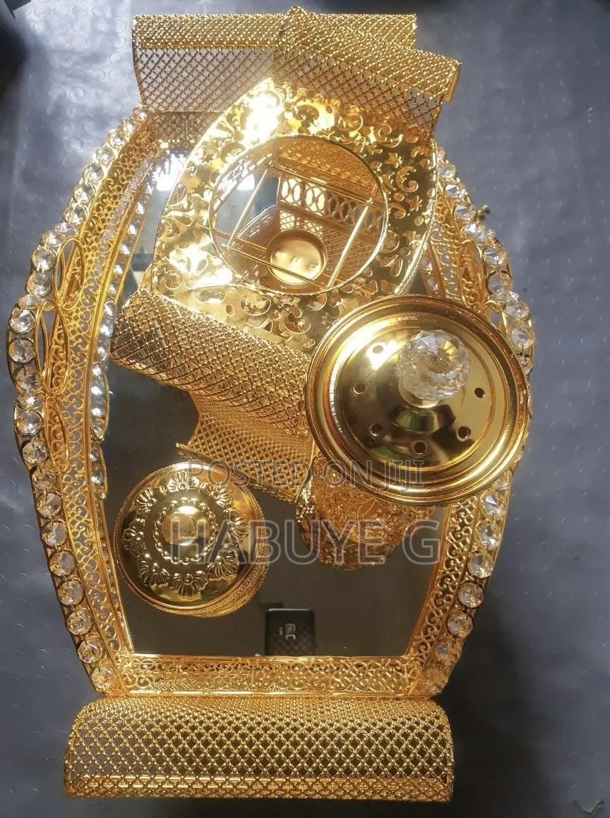 Traditional Ethiopian "Rekebot" Coffee Table Set.