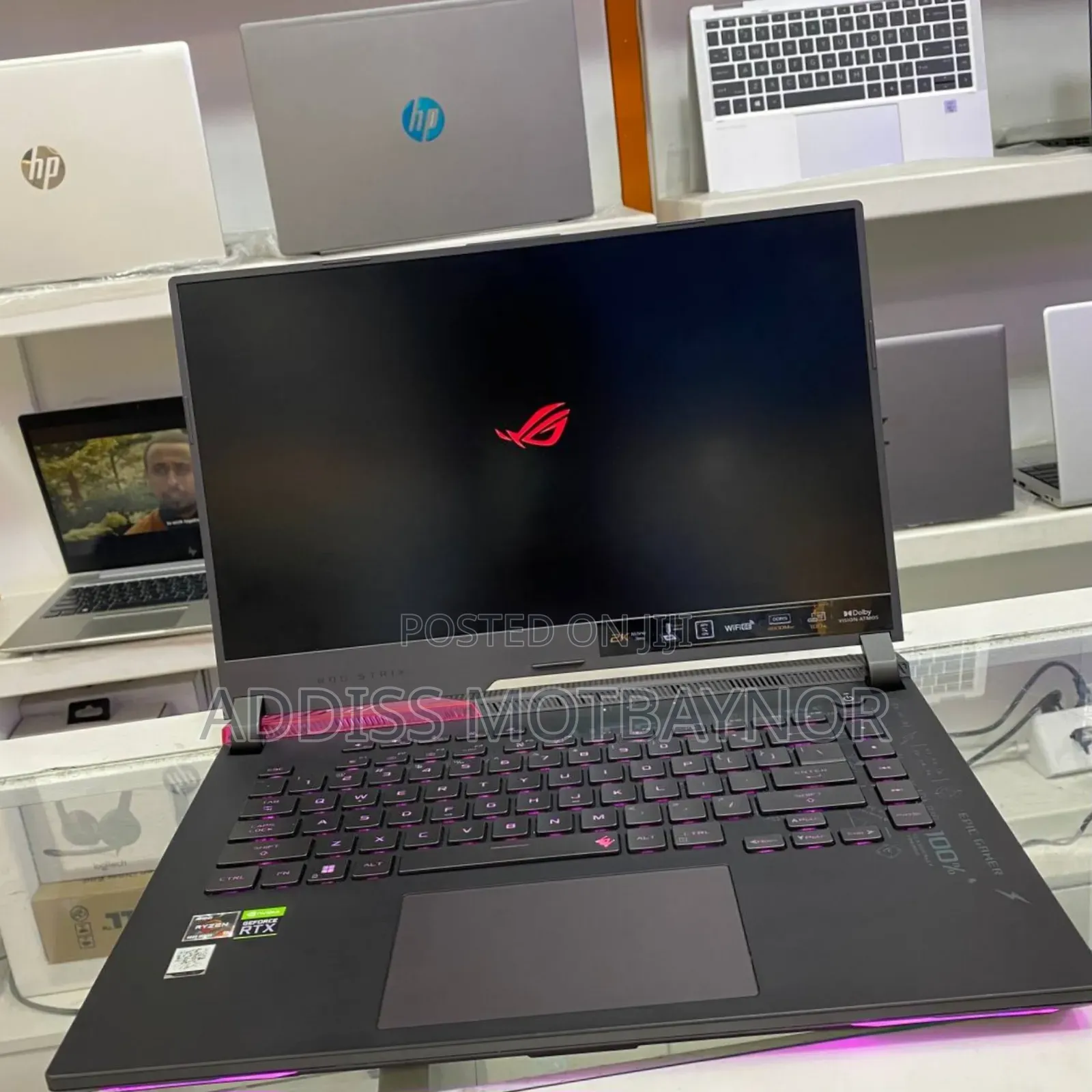 New Laptop Asus ROG Strix G16 G614 16GB AMD Ryzen 9 SSD 512GB