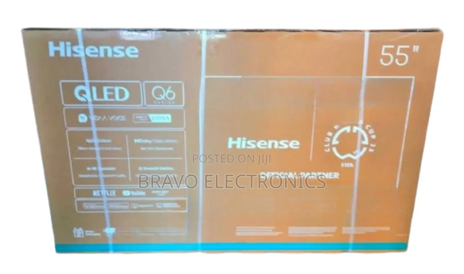 Hisense 55” Qled Smart Tv — Stunning Color, Smart Performance!