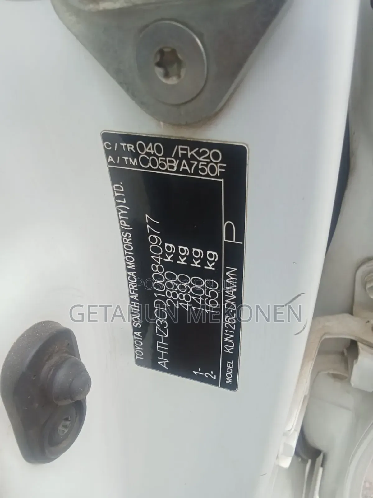 Toyota Hilux 2017 White