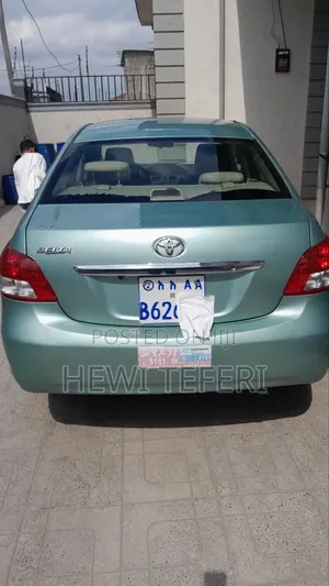 Toyota Yaris 2007 Blue