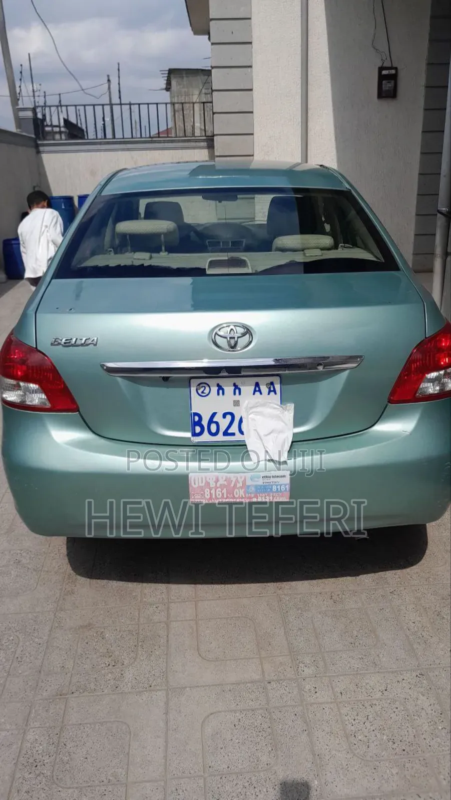 Toyota Yaris 2007 Blue