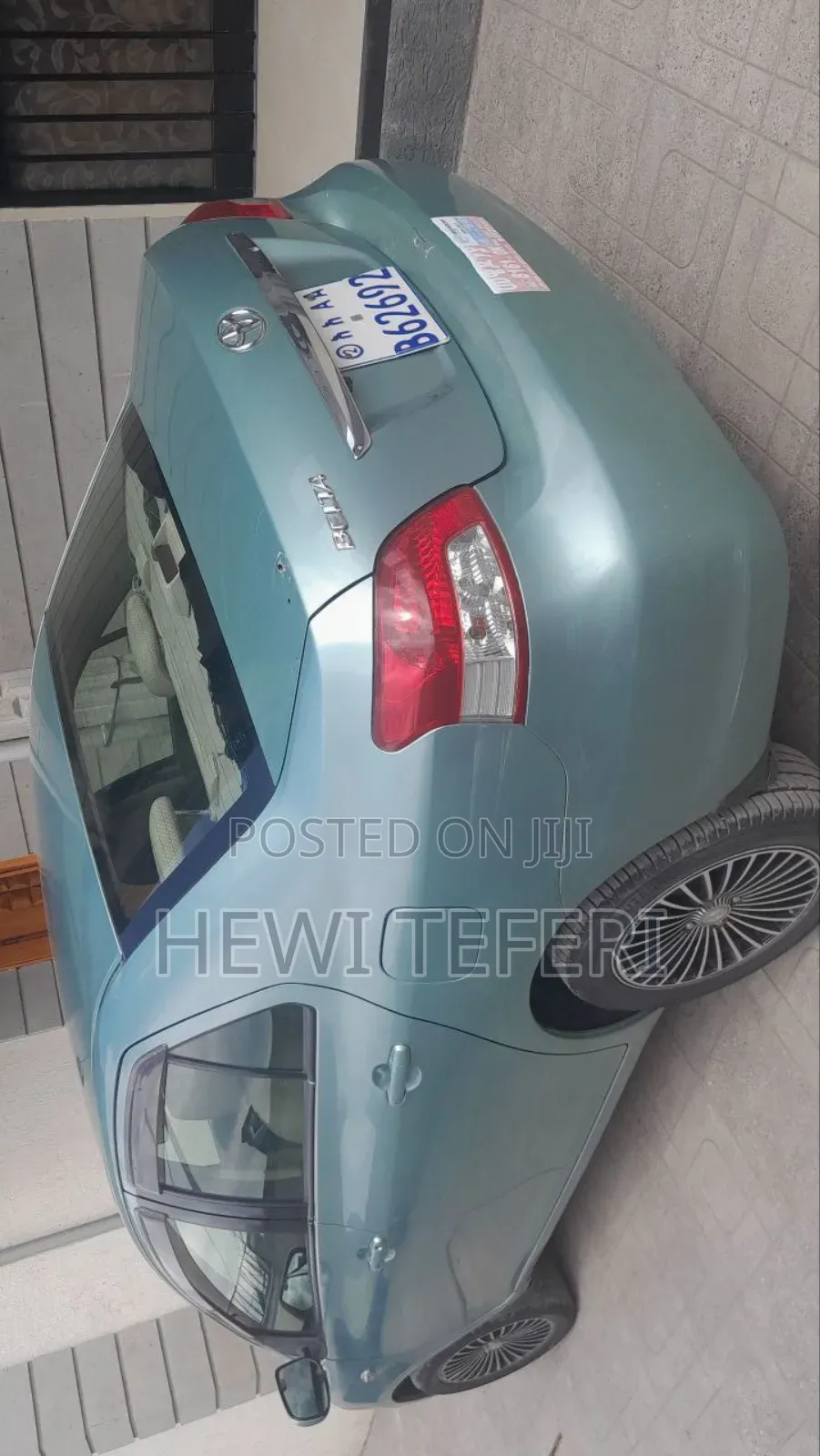 Toyota Yaris 2007 Blue