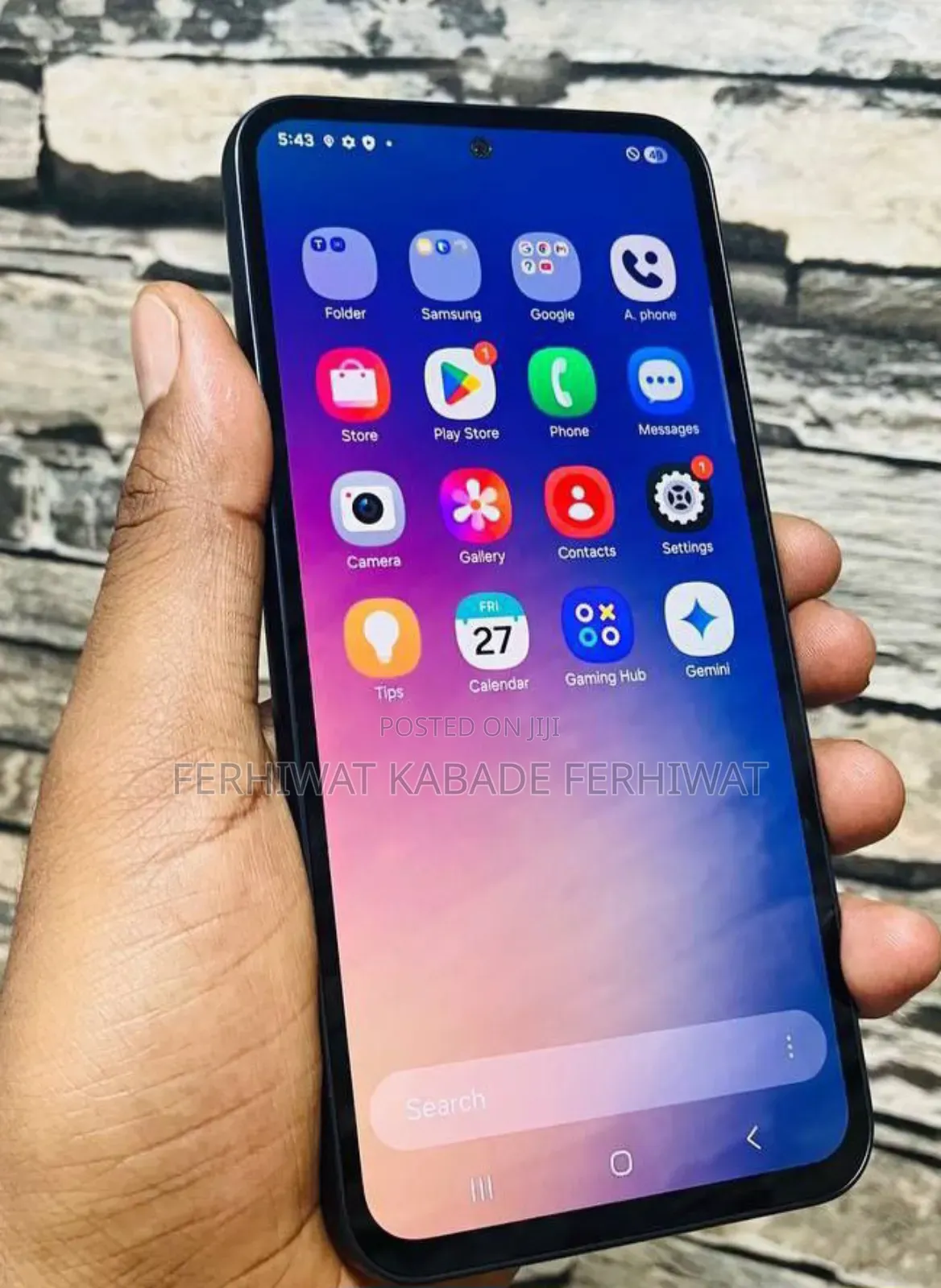 New Samsung Galaxy A54 5G 256 GB Black