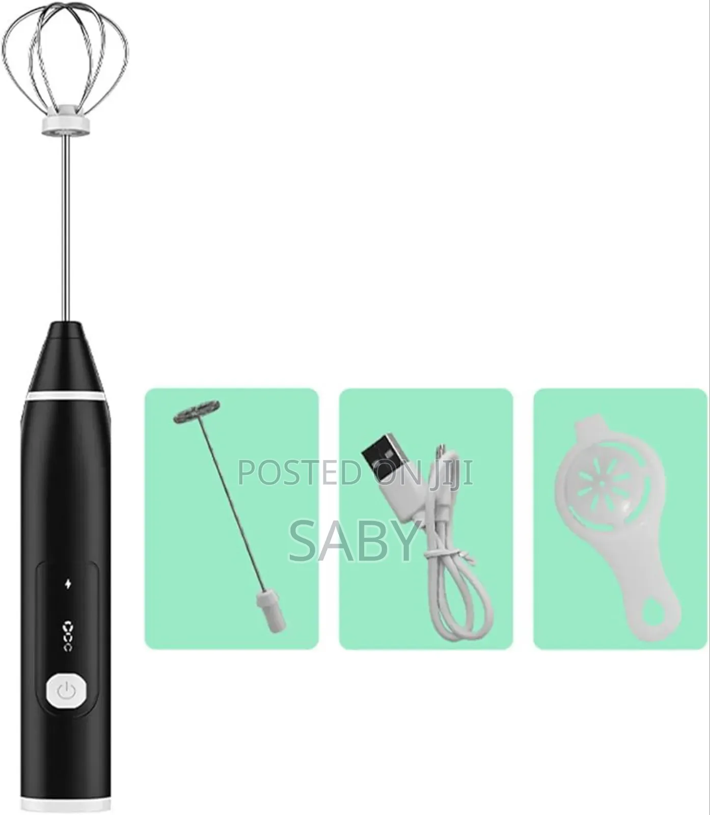 Rechargeable Electric Handheld Milk Flother