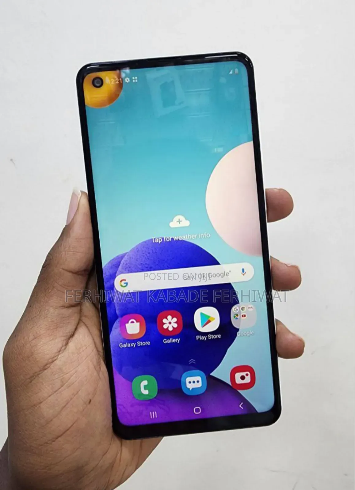 New Samsung Galaxy A12 64 GB Silver