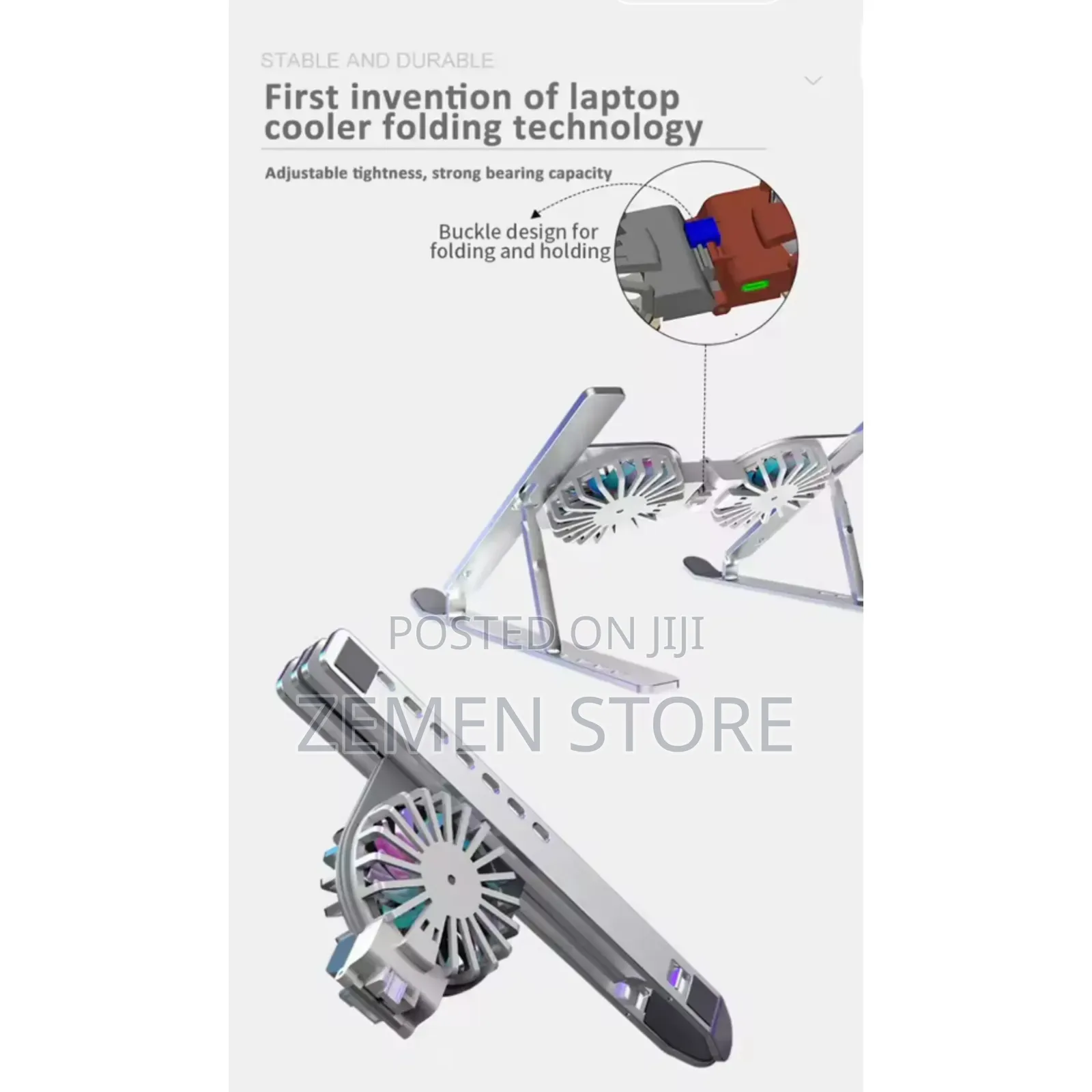 Foldable Cooling Fan RGB