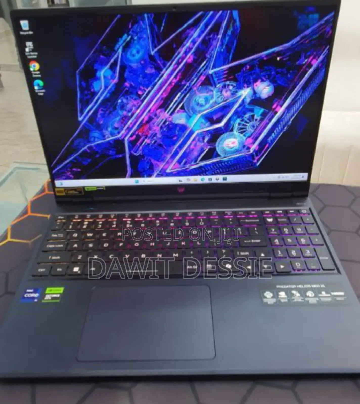 New Laptop Acer Predator Helios Neo 16 16GB Intel Core I9 SSD 1T