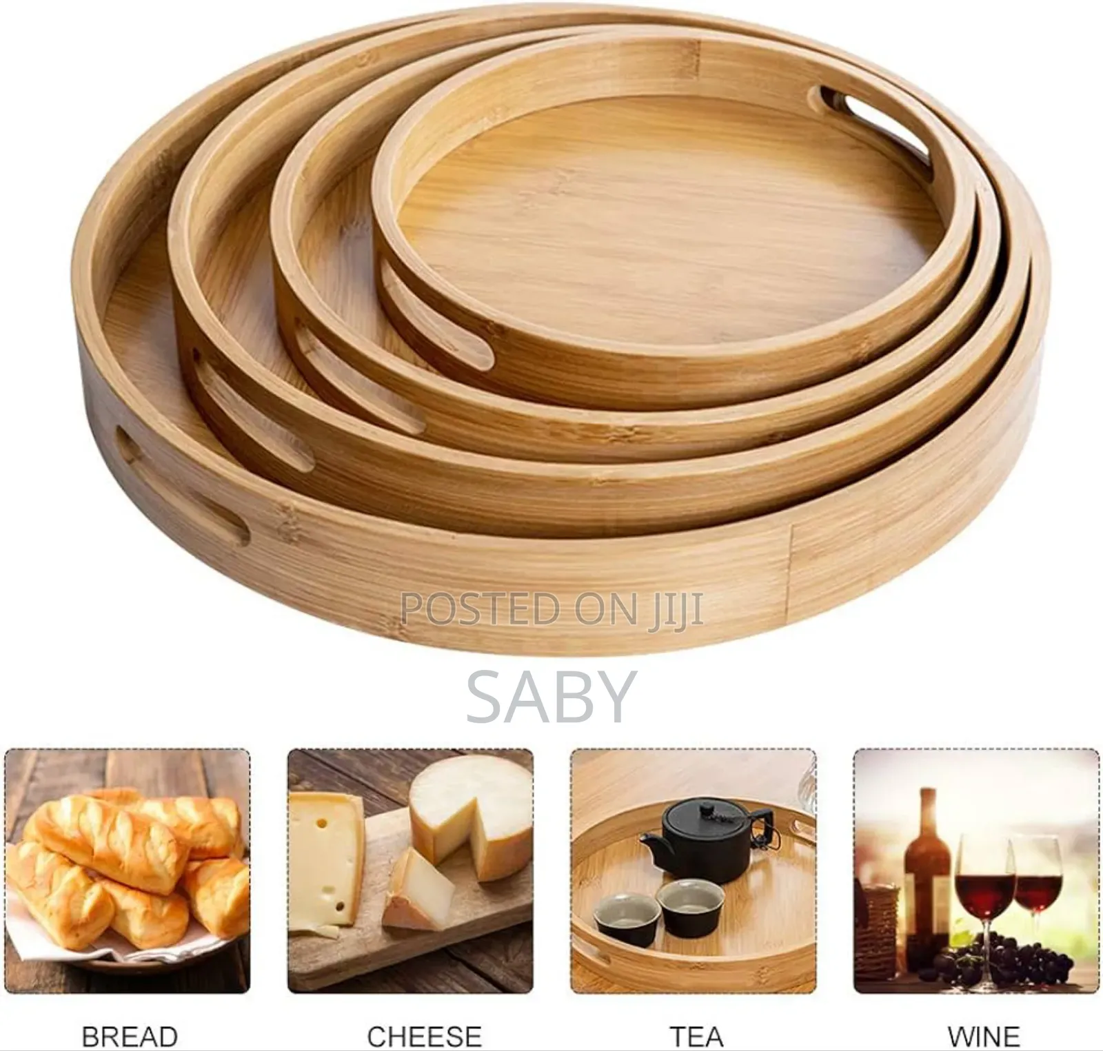 Rectangular And Oval Bamboo Plate