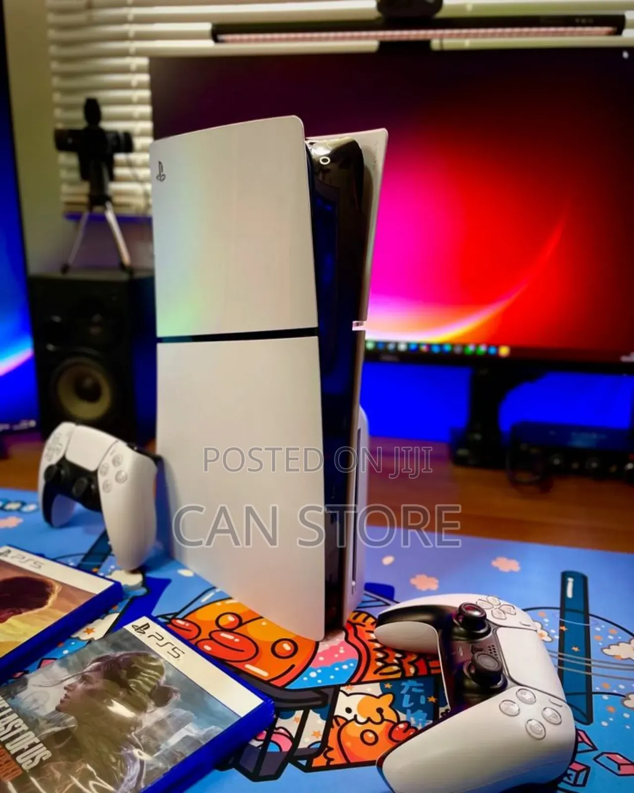 ንፁ Playstation እኛ ጋር አሉ Slim Disk