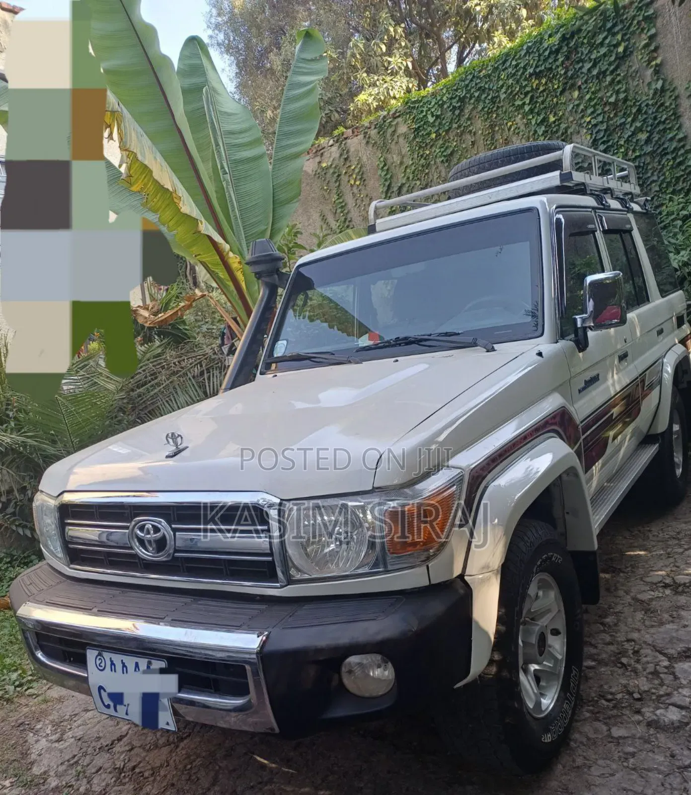 Toyota Land Cruiser 4.5 V8 TD 2019 White