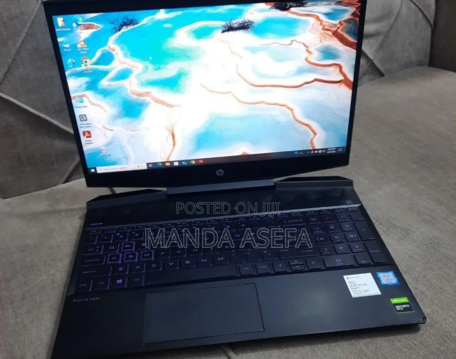 New Laptop HP Pavilion Power 15 8GB Intel Core I5 HDD+SSD 256GB