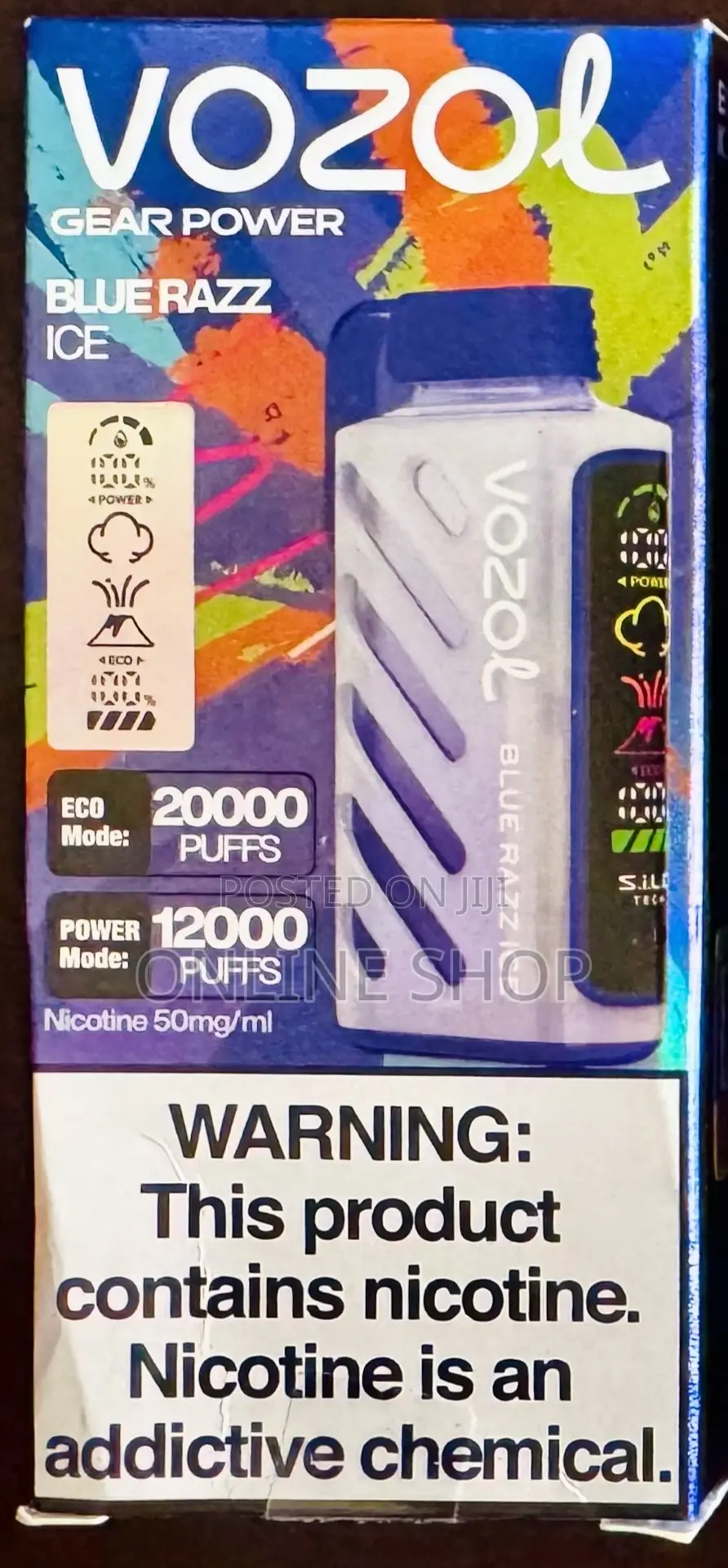 Vozol Star 20000 Puff Disposable Long Lasting Vape