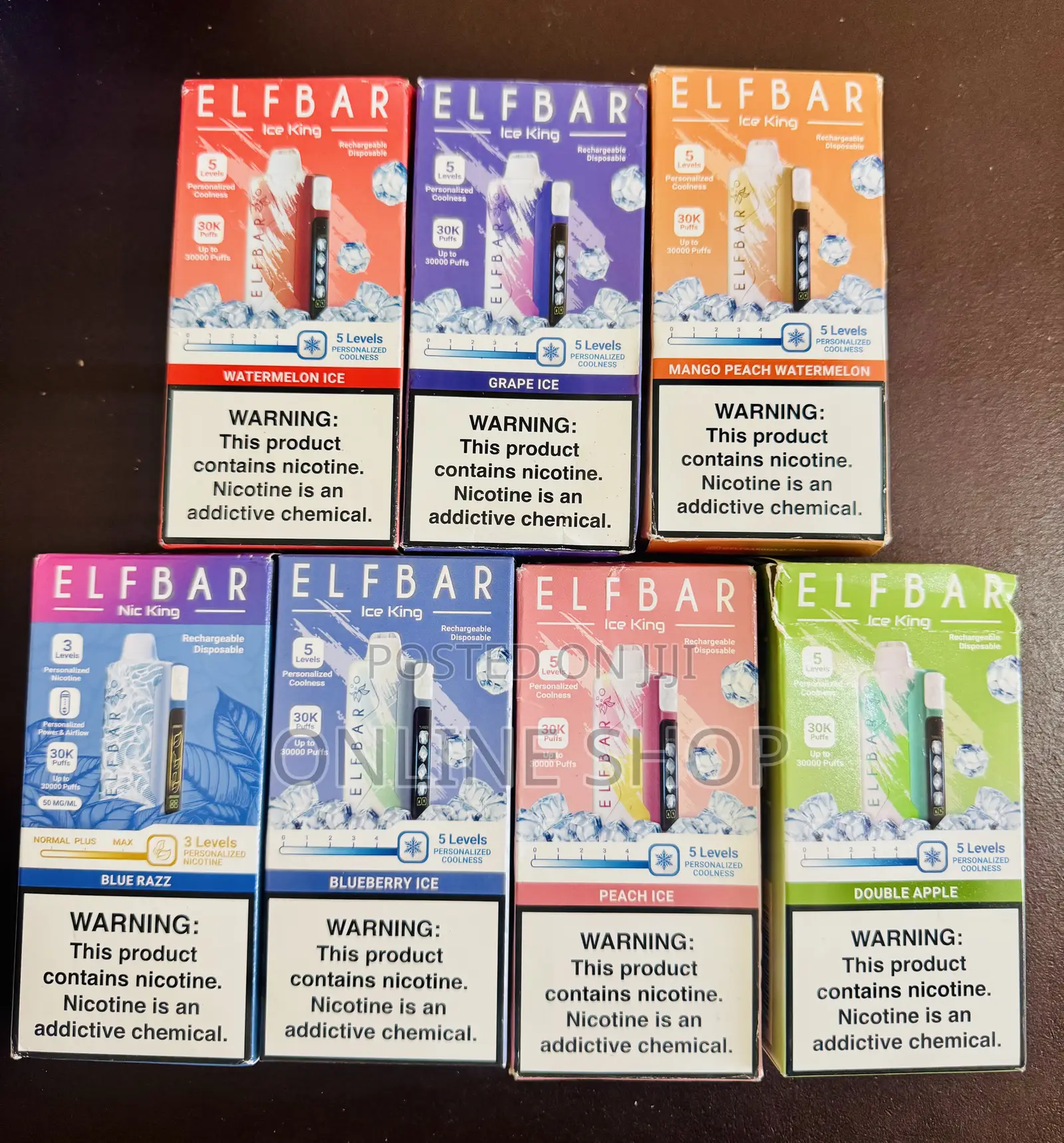 Elfbar Iceking And Nicking Vape